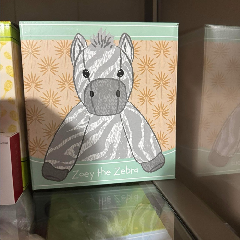 Zoey the Zebra Plush Toy